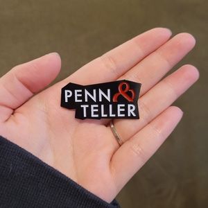 Penn & Teller Enamel Pin